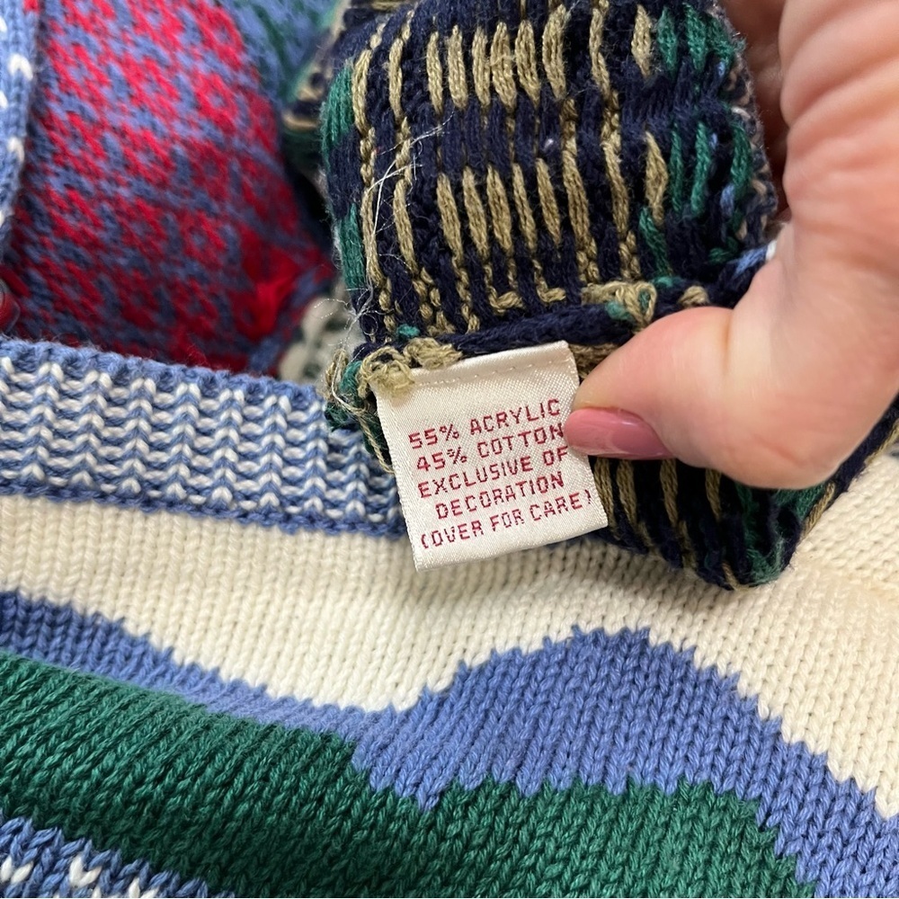 Vintage Susan Bristol Country House Sweater Cardigan 90’s Cottagecore - Picture 10 of 11